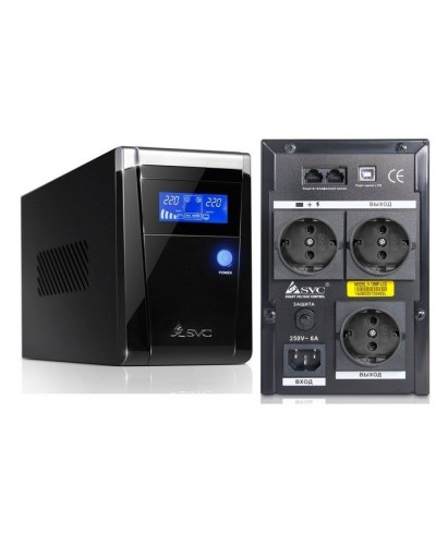 SVC V-1500-F-LCD. Источник бесперебойного питания. SVC в Евпатории