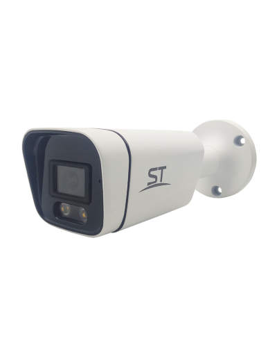 ST-S3523 FULLCOLOR CITY (2.8) (белый). Видеокамера IP цилиндрическая. Space Technology в Евпатории