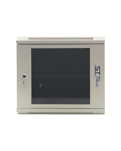 ST-NC9U600 (серый) С ПОЛКОЙ. Шкаф телекоммуникационный 19 настенный 9U. Space Technology в Евпатории
