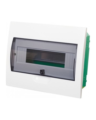 City9 Box 12 модулей встраиваемый с прозрачной дверцей (EZ9E112S2FRU). Щиток модульный. Systeme Electric в Евпатории