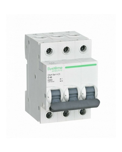 City9 Set 3P 40А 4.5kA С (C9F34340). Автоматический выключатель. Systeme Electric в Евпатории