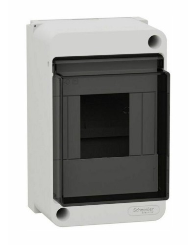 City9 Box 4 модуля навесной с прозрачной дверцей (EZ9EAB104). Щиток модульный. Systeme Electric в Евпатории