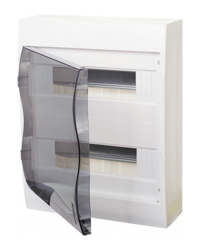 City9 Box 24 модулей навесной с прозрачной дверцей (EZ9E212S2SRU). Щиток модульный. Systeme Electric в Евпатории