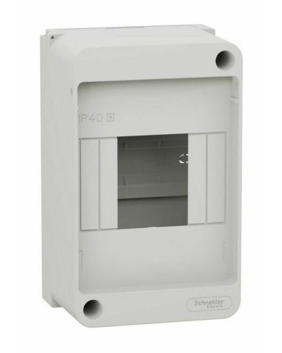 City9 Box XS 4 модуля без дверцы, белый (EZ9EAA104). Щиток модульный. Systeme Electric в Евпатории