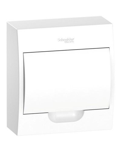 City9 Box 8 модулей навесной с белой дверцей (EZ9E108P2SRU). Щиток модульный. Systeme Electric в Евпатории