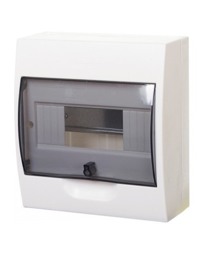 City9 Box 8 модулей навесной с прозрачной дверцей (EZ9E108S2SRU). Щиток модульный. Systeme Electric в Евпатории