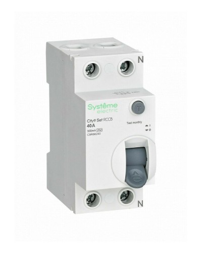 City9 Set 40А 2P 300мА AC 230В (C9R66240). Выключатель дифференциального тока. Systeme Electric в Евпатории
