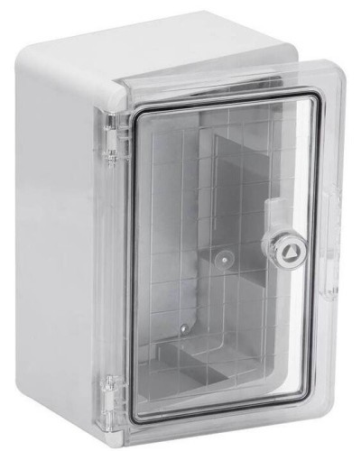 ЩМП-0-2, прозрачная крышка ABS, IP65, 350x250x150. Бокс пластиковый антивандальный. TDM ЕLECTRIC в Евпатории