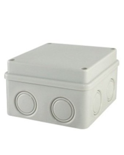 Коробка ОП 110х110х70мм, крышка на винтах, IP55, 8вх., без гермовводов (SQ1401-0824). Распаячная коробка. TDM ЕLECTRIC в Евпатории