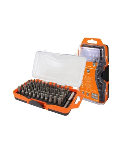 Набор бит №4, 66 бит: SL, PH, PZ, HEX, TORX, SQ,  удлинитель, сталь CR-V «Алмаз» TDM (SQ1019-0104): Набор бит в Евпатории