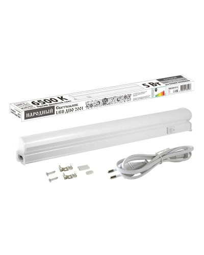 ДПО 2001 5 Вт, 6500К, IP40 (SQ0329-0112). Светильник LED. TDM ЕLECTRIC в Евпатории