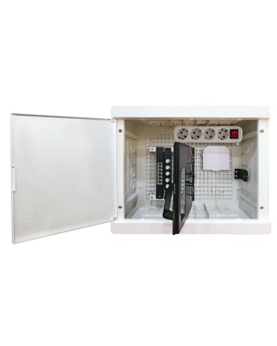 БМ-ВП-01, 420х320х150, ТВх4, ТФх5, 2 сетевых модуля, колодка питания (SQ0915-0201). Бокс мультимедийный. TDM ЕLECTRIC в Евпатории