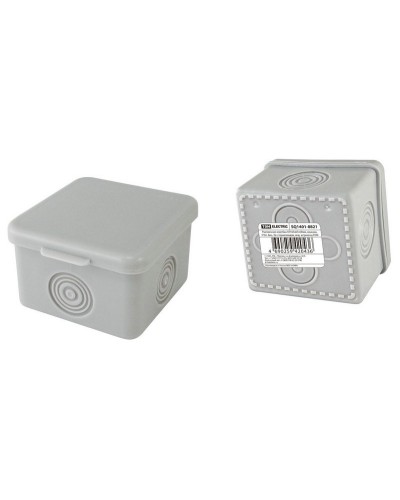Коробка ОП 65х65х50мм, крышка, IP54, 4вх., без гермовводов (SQ1401-0821). Распаячная коробка. TDM ЕLECTRIC в Евпатории