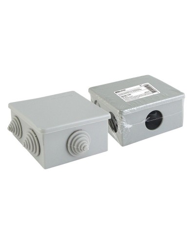 Распаячная коробка ОП 80х80х40мм, крышка, IP44, 6 вх. TDM (SQ1401-1235). Распаячная коробка ОП. TDM ЕLECTRIC в Евпатории
