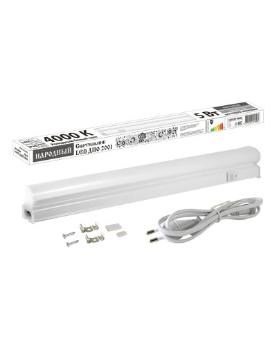 ДПО 2001 5 Вт, 4000К, IP40 (SQ0329-0068). Светильник LED. TDM ЕLECTRIC в Евпатории