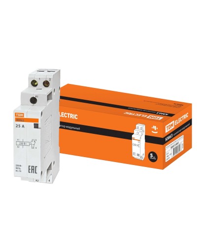 КМ 63/2-25 1НО;1НЗ (SQ0213-0007). Контактор модульный. TDM ЕLECTRIC в Евпатории