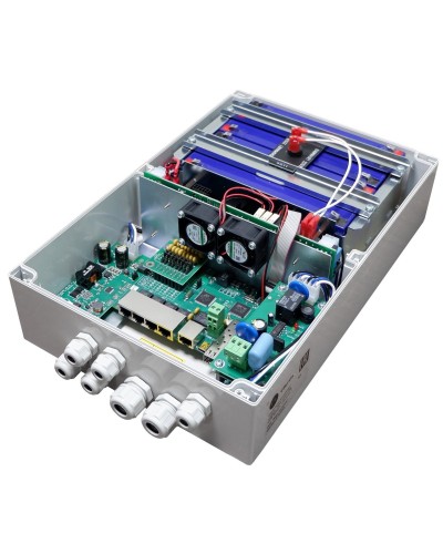 Tfortis PSW-1G4F UPS. Коммутатор с питанием по PoE. TFortis в Евпатории