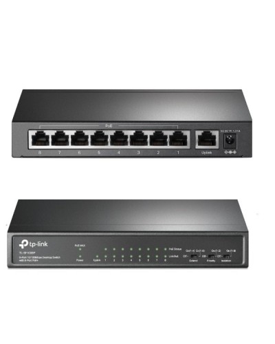 TL-SF1009P. Коммутатор 8-портовый. TP-Link в Евпатории