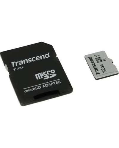 TS32GUSD300S-A. Карта памяти microSDXC, 32 ГБ, Class 10. TRANSCEND в Евпатории