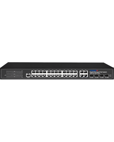 TR-NS24284C-400-24PoE. Коммутатор с PoE. Trassir в Евпатории