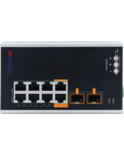 TR-NS15102S-130-8POE. Коммутатор с PoE. Trassir в Евпатории