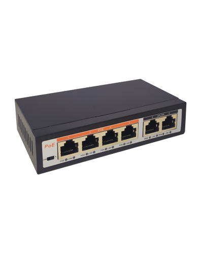 TI-204P, SIP коммутатор. Коммутатор с питанием по PoE. True-IP в Евпатории