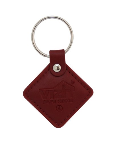 VIZIT-RF2.2 (Red). Брелок proximity кожаный. VIZIT в Евпатории