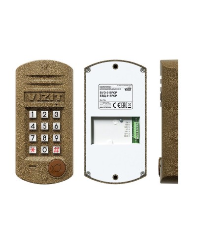 БВД-315FCP. Блок вызова домофона. VIZIT в Евпатории