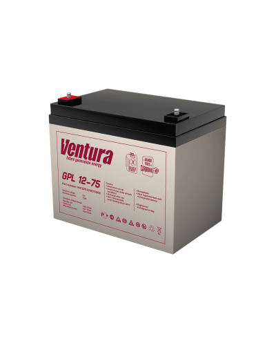 Ventura GPL 12-75. Аккумулятор герметичный свинцово-кислотный. Ventura в Евпатории