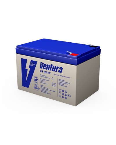 Ventura HR 1251W. Аккумулятор герметичный свинцово-кислотный. Ventura в Евпатории