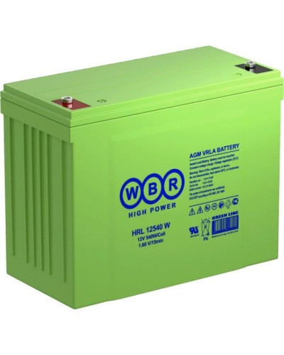 WBR HRL12540W. Аккумулятор герметичный свинцово-кислотный. WBR в Евпатории
