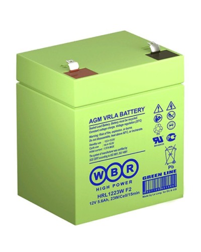 WBR HRL1223W F2. Аккумулятор герметичный свинцово-кислотный. WBR в Евпатории