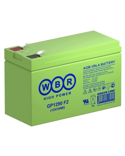 WBR GP1290 F2. Аккумулятор герметичный свинцово-кислотный. WBR в Евпатории