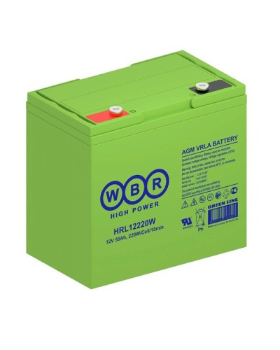 WBR HRL12220W. Аккумулятор герметичный свинцово-кислотный. WBR в Евпатории