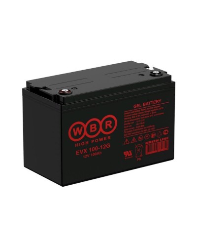 WBR EVX100-12G. Аккумулятор герметичный свинцово-кислотный. WBR в Евпатории