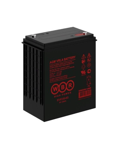 WBR EVX330-6G. Аккумулятор герметичный свинцово-кислотный. WBR в Евпатории