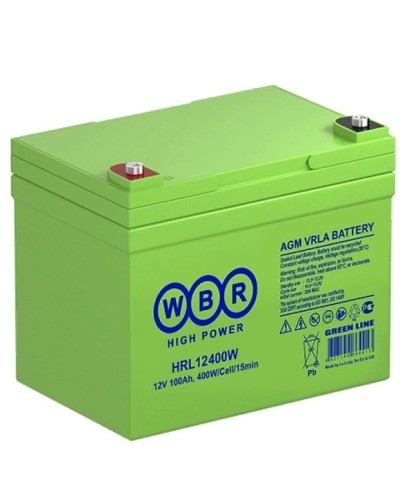 WBR HRL12400W. Аккумулятор герметичный свинцово-кислотный. WBR в Евпатории