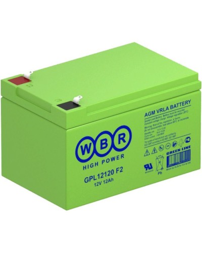 WBR GPL12120 F2. Аккумулятор герметичный свинцово-кислотный. WBR в Евпатории