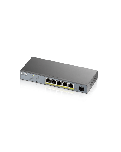 GS1350-6HP-EU0101F. L2 коммутатор PoE+ для IP-видеокамер. ZYXEL в Евпатории