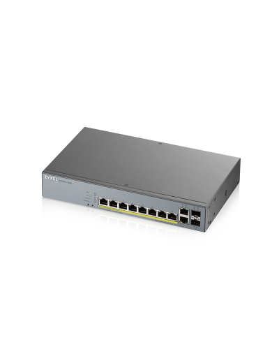 GS1350-12HP-EU0101F. Коммутатор сетевой PoE управляемый L2. ZYXEL в Евпатории
