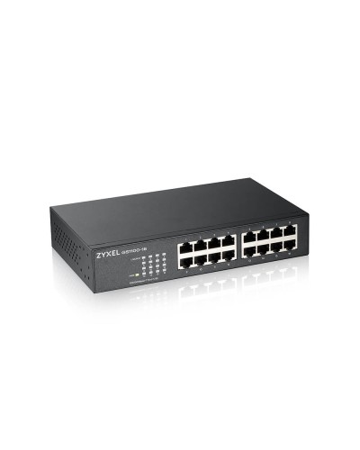 GS1100-16-EU0103F. Коммутатор 16xGE, rack 19, бесшумный. ZYXEL в Евпатории