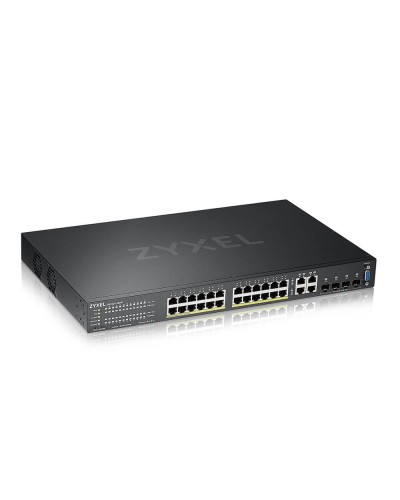 GS2220-28HP-EU0101F. Гибридный L2 коммутатор PoE+. ZYXEL в Евпатории