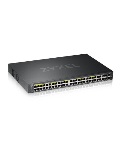 GS2220-50HP-EU0101F. Коммутатор гибридный L2 PoE+ rack 19. ZYXEL в Евпатории