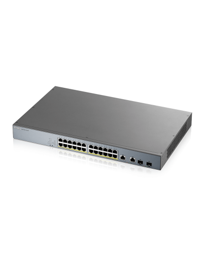 GS1350-26HP-EU0101F. L2 коммутатор PoE+ для IP-видеокамер rack 19. ZYXEL в Евпатории