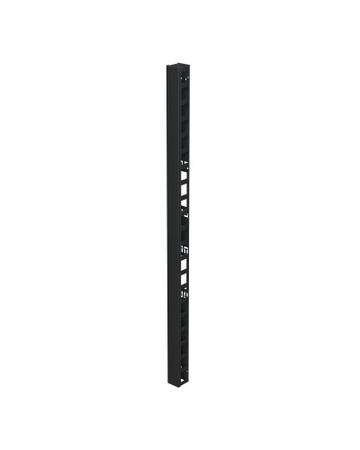 Организатор вертикальный с крышкой 47U, 90мм, для IT-CQE черный (R5VRPC4790B). Организатор вертикальный с крышкой. ДКС в Евпатории
