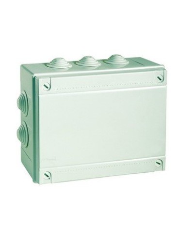 Коробка ответвительная с кабельными вводами IP55, 240х190х90 (54201). Коробка ответвительная с кабельными вводами 2х40 мм + 6х32 мм. ДКС в Евпатории
