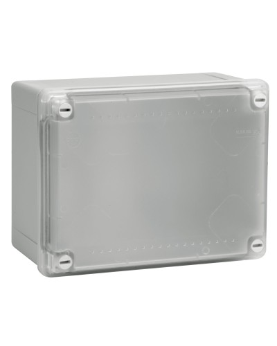 Коробка ответвительная с гладкими стенками IP56, 120х80х50 (53920). Коробка ответвительная с гладкими стенками и матовой крышкой. ДКС в Евпатории