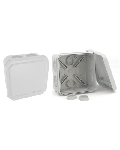 Коробка ответвительная с кабельными вводами IP55, 85х85х40 (53785). Коробка ответвительная. ДКС в Евпатории