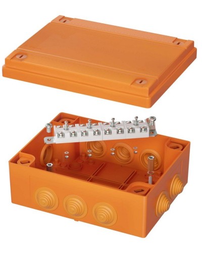 Коробка FS 150х110х70 12P (FSB211204). Коробка ответвительная огнестойкая из термопласта. ДКС в Евпатории