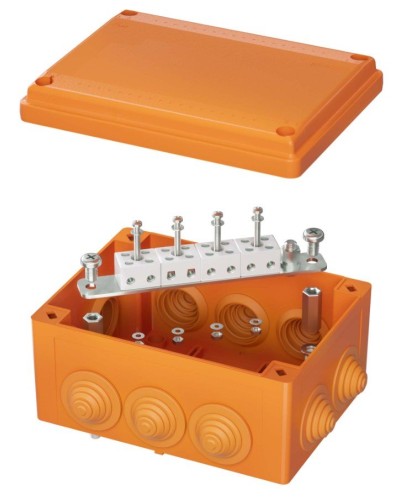 Коробка FS 150х110х70 8P (FSB21804). Коробка ответвительная огнестойкая из термопласта. ДКС в Евпатории